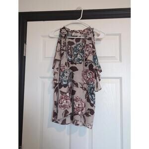 Medium off shoulder rose blouse